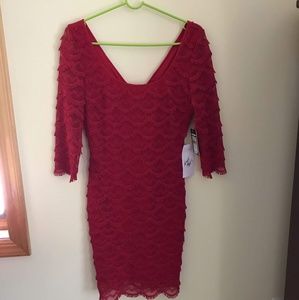 Guess NWT Red Dress